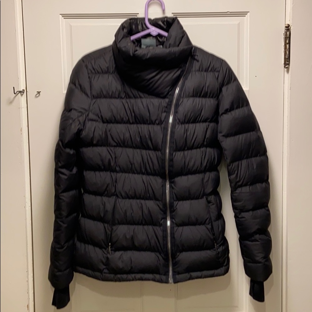 Athleta Black Downabout Jacket